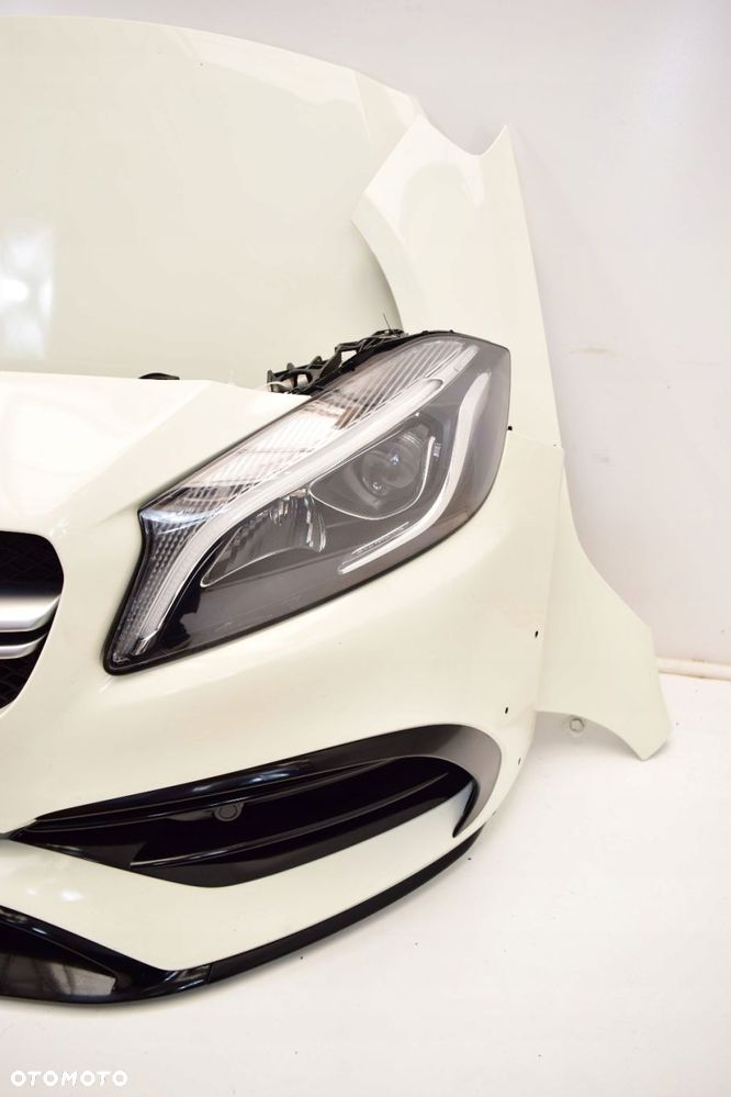 MERCEDES W176 A45 AMG LIFT PRZÓD ZDERZAK PAS LAMPY MASKA - 4