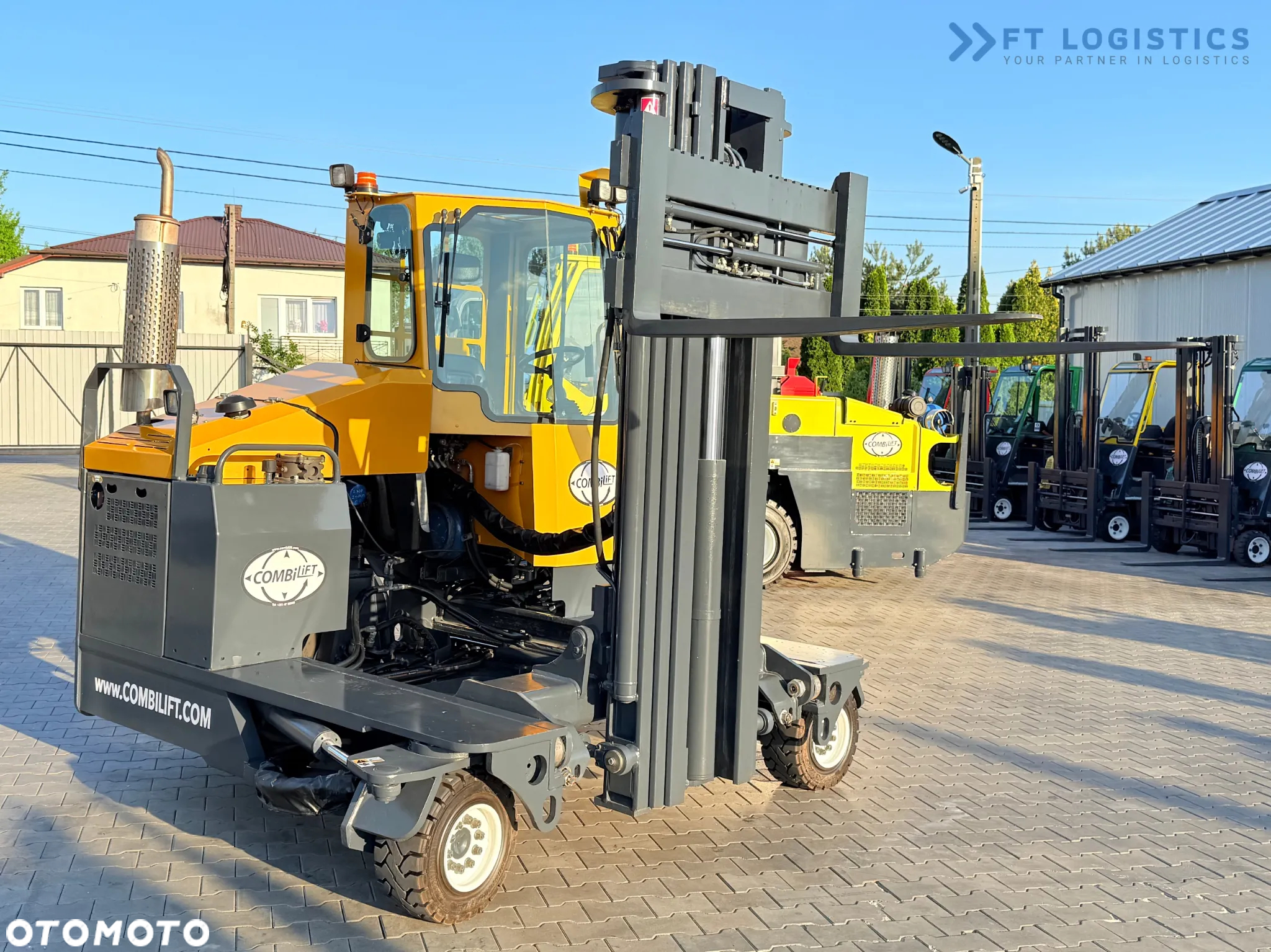 Combilift C4000 / GAS / TRIPLEX - 5600MM / WOLNY SKOK / PRZESUW WIDEŁ / JAK NOWY - 20