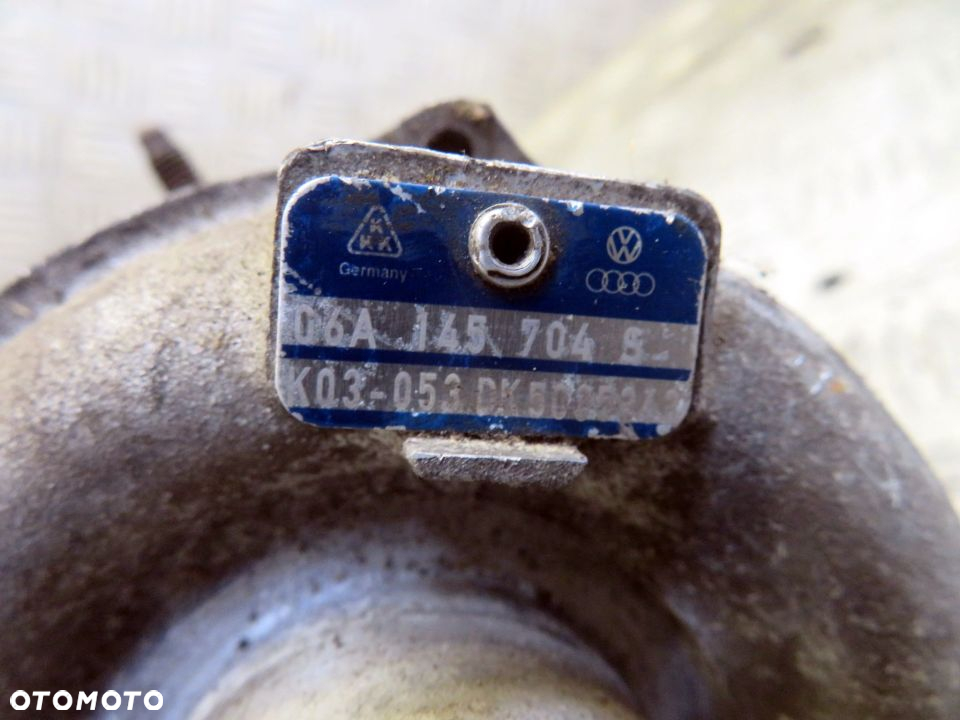 TURBOSPRĘŻARKA TURBINA TURBO A3 8L1 1.8T 06A145704S AUDI 1996-2003 - 3