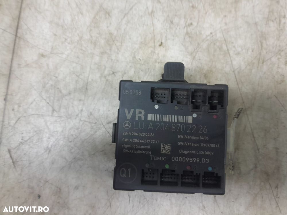 Modul usa dreapta fata a2048702226 Mercedes-Benz C-Class W204/S204 [2 - 1