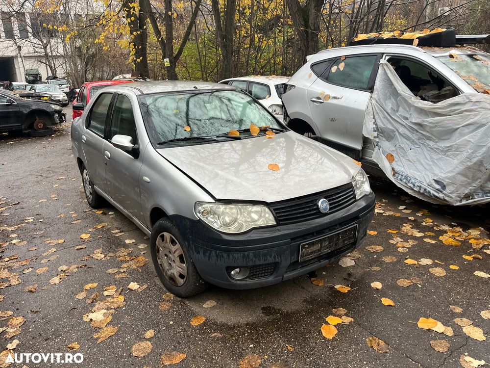 Dezmembrez Fiat Albea facelift gri argintiu 1,4 benzina cu ABS 2007 - 2