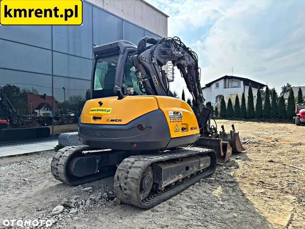 Mecalac 8 MCR MINI-KOPARKA 2017R. | MECALAC 6 MCR, JCB 8065 8080 8085 85 Z  VOLVO ECR 88, CAT 308, 307 , BOBCAT 80 KOMATSU PC 88 - 19