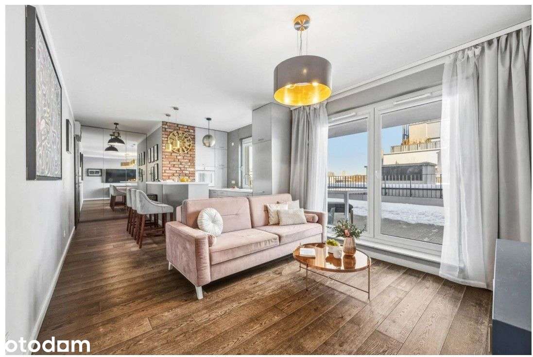 2 pokoje super standard Wola ! Taras 50m2 !