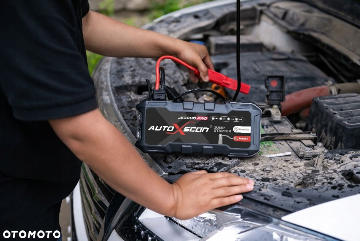 STARTER AUTOXSCAN JS3000PRO 24000mAh PowerBank FULL 12V 30000 AMPER ROZRUCH - 14