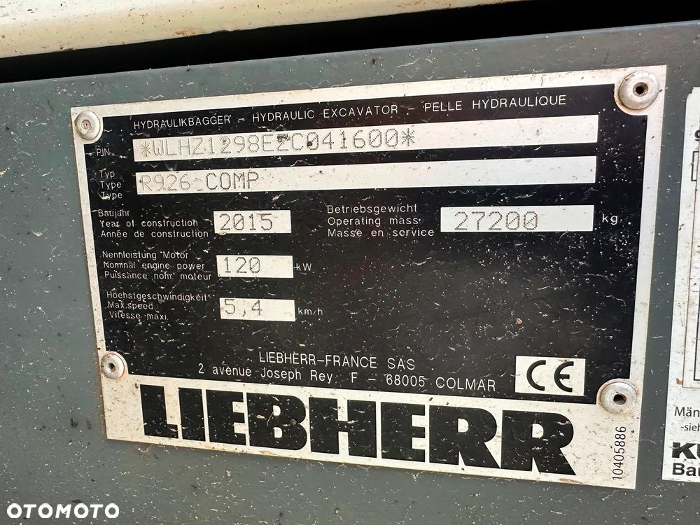 Liebherr R926 COMP - 7