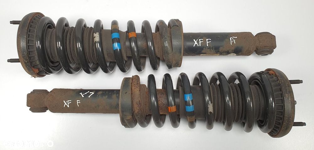 AMORTYZATORY SPRĘŻYNY TYŁ TYLNE JAGUAR XF X250 8X23-80-AC PARA - 1