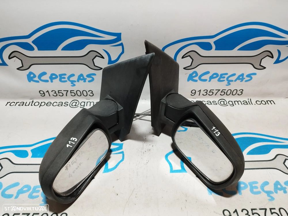 ESPELHO RETROVISOR ESQUERDO DIREITO FORD FIESTA V 5 MK5 2N1117682AN 2S6117683AM MANUAL ESPELHOS RETROVISORES - 8