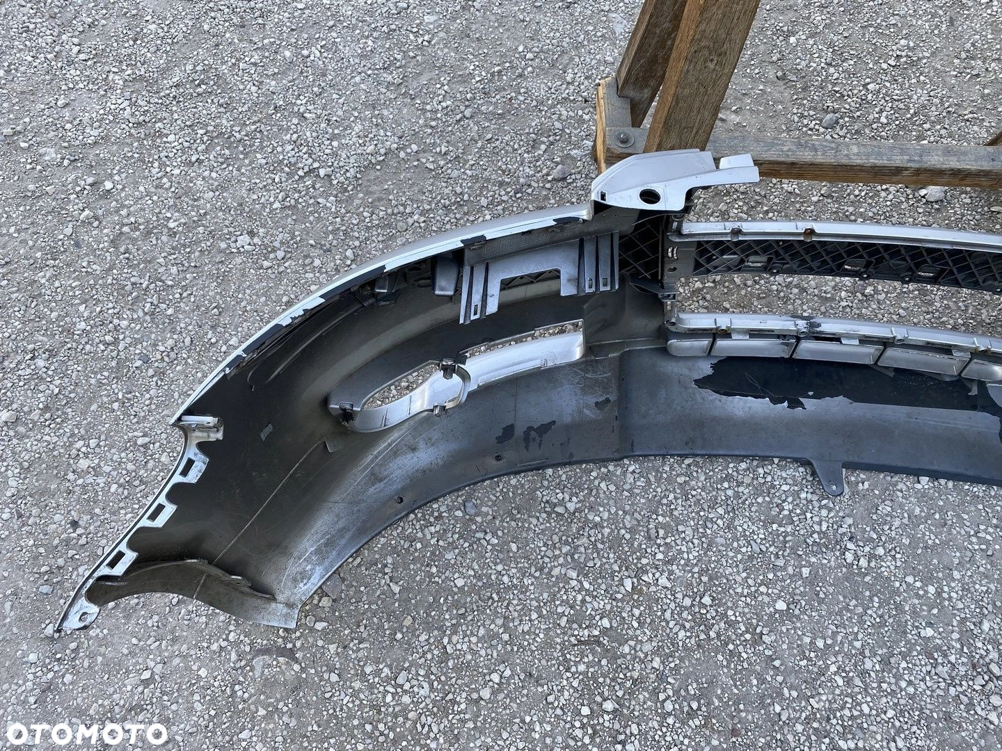 ZDERZAK PRZÓD PRZEDNI AUDI A3 8P 05- 8P4807437 SPORTBACK DUŻY GRILL - 8