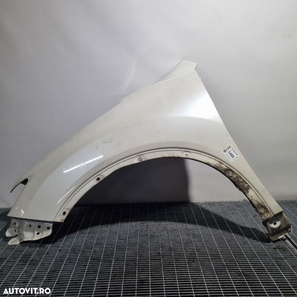Aripa Stanga Fata Nissan X - Trail T32 2014 - 2017 4 Usi White Pearl QAB (1495) - 1