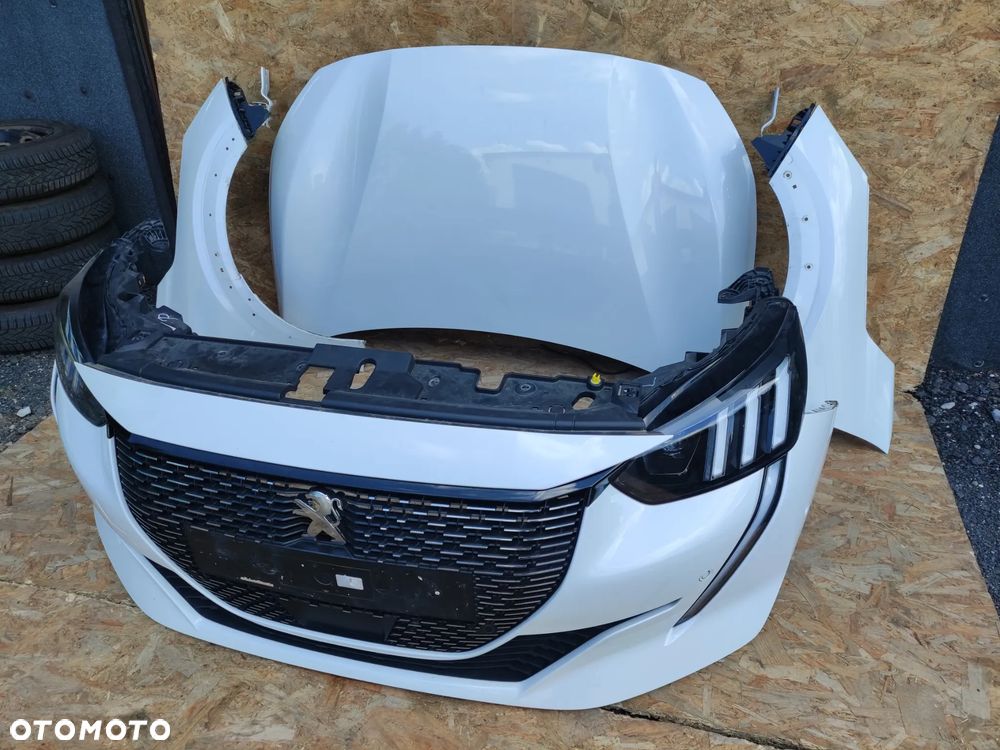 PRZÓD KOMPLETNY ZDERZAK MASKA BŁOTNIKI 208 II GT LAKIER KWED - 3