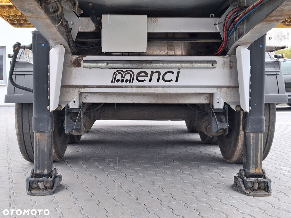 Menci Stalowa wywrotka 27m3, Elektryczny dach, Hardox - 6