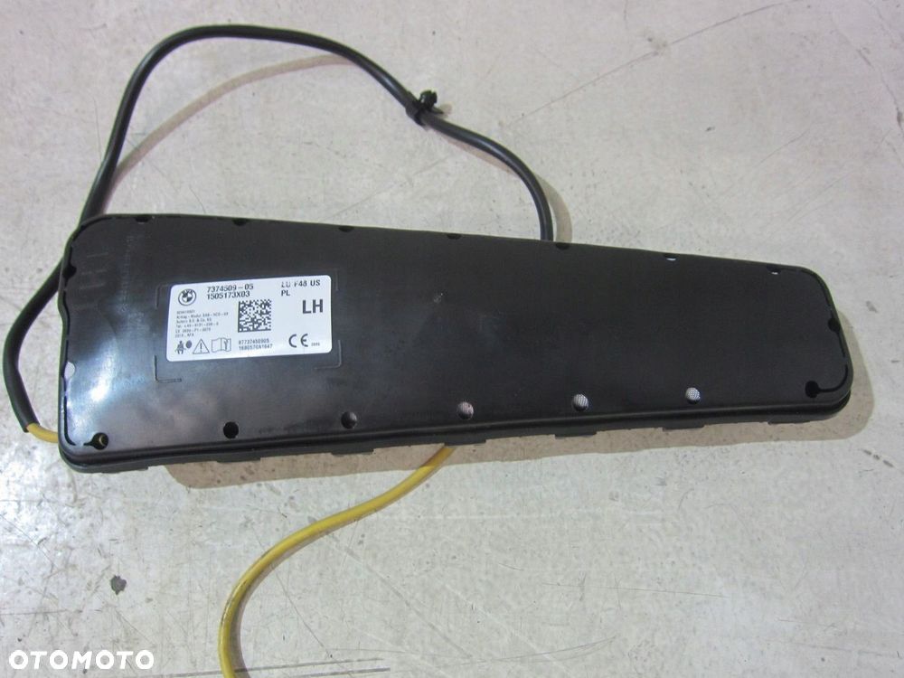 BMW X1 F48 USA AIRBAG PODUSZKA POWIETRZNA FOTELA LEWEGO 7374509 72127374509 - 2