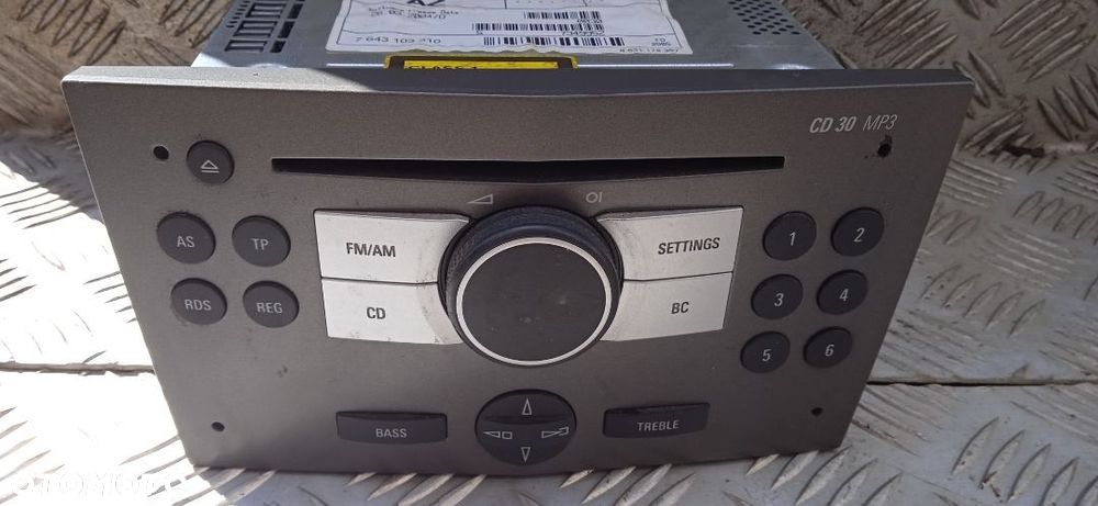 Radio CD Opel Astra H III  navi 13154304 - 1