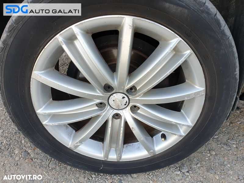 Set 4 Jante Roti Aliaj FARA Anvelope 235 50 18 R18 5x112 VW Golf 5 2004 - 2008 Cod sdgb17 - 2