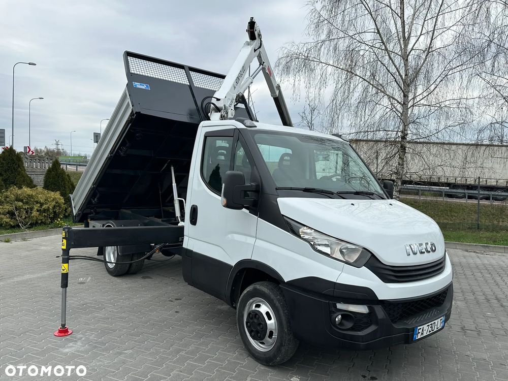 Iveco Daily 35C14 Wywrotka 3x do 3.5 tony+ HDS BONFIGLIOLI P.3500L - 9