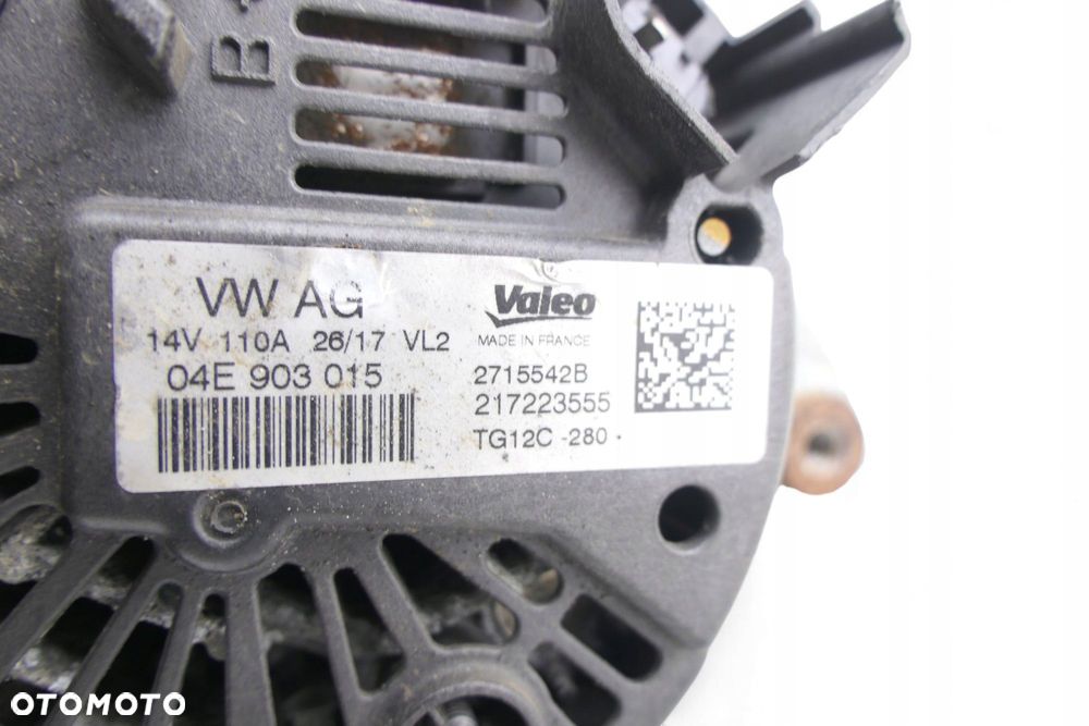 Alternator VW GOLF VII SEAT LEON III SKODA FABIA III 1.0 1.2 TSI 04E903015 - 10