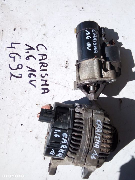 MITSUBISHI CARISMA 1,8 16V rozrusznik space star 1,6 16v 4G92 - 3