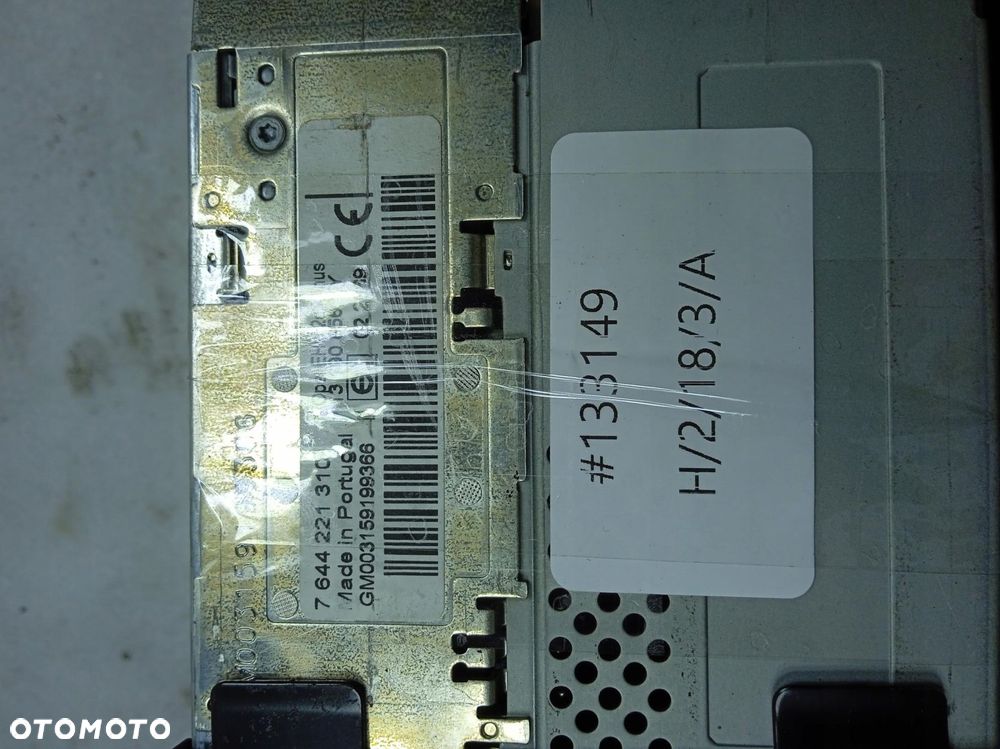 Radio Cd 13190856Yy Opel Vectra C - 8