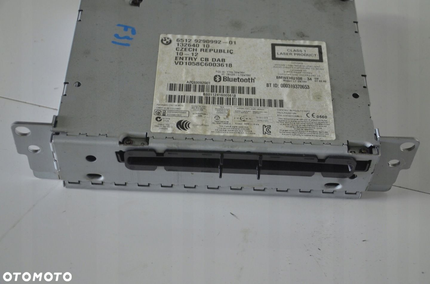 RADIO CD BLUETOOTH BMW F31 9290992 - 3