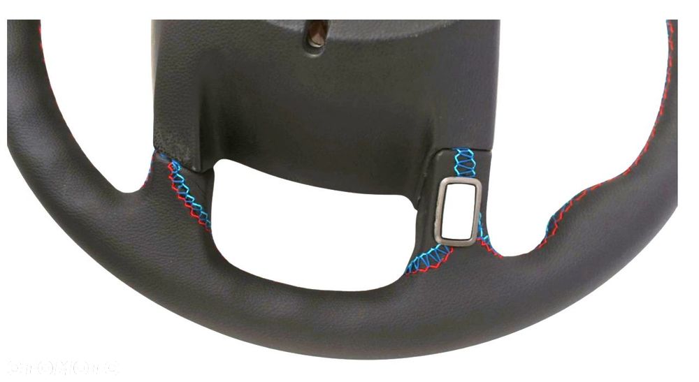 KIEROWNICA BMW SERIA 7 E65 E66 PRZEDLIFT LIFT NOWA SKÓRA OBSZYTA - 9