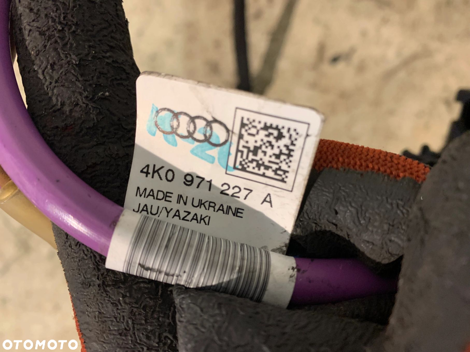 PRZEWÓD KABEL ZASILAJĄCY AUDI A6 C8 A7 C8 4K0907334 - 8