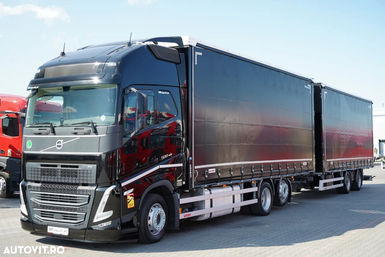 Volvo FH 500 / I-SAVE / XL / 120 M3 TANDEM TRAVEL SET / 2023 / I-PARK COOL / DOCURI SUSPENSION PENTRU CAMION / DUPA CONTRACTUL DE SERVICE GOLD - 2