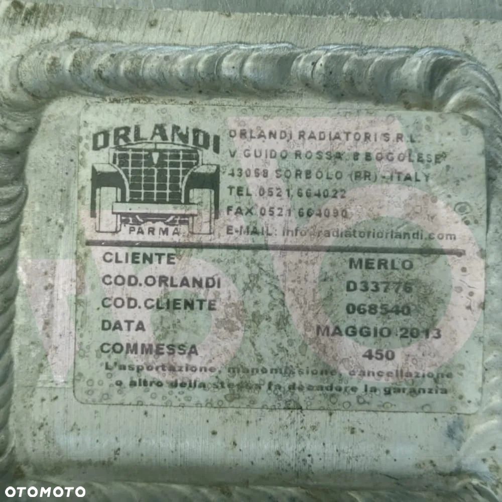 Chłodnica Radiator 045245 066678 068540 Merlo P 38.13 - 7