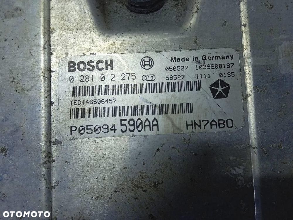 STEROWNIK SILNIKA CHRYSLER VOYAGER P05094590AA - 1