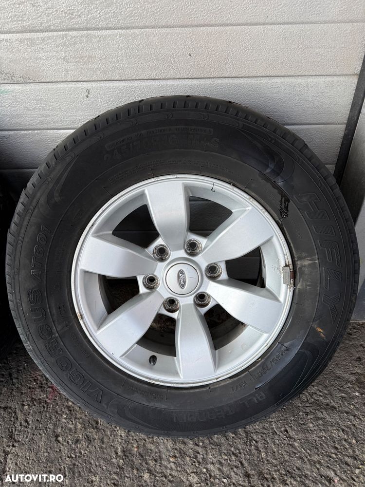 Set 4 Jante Aliaj Originale Ford Ranger 16" - 6x139.7 - Compatibile 4x4  Toyota  Mitsubishi etc - 4