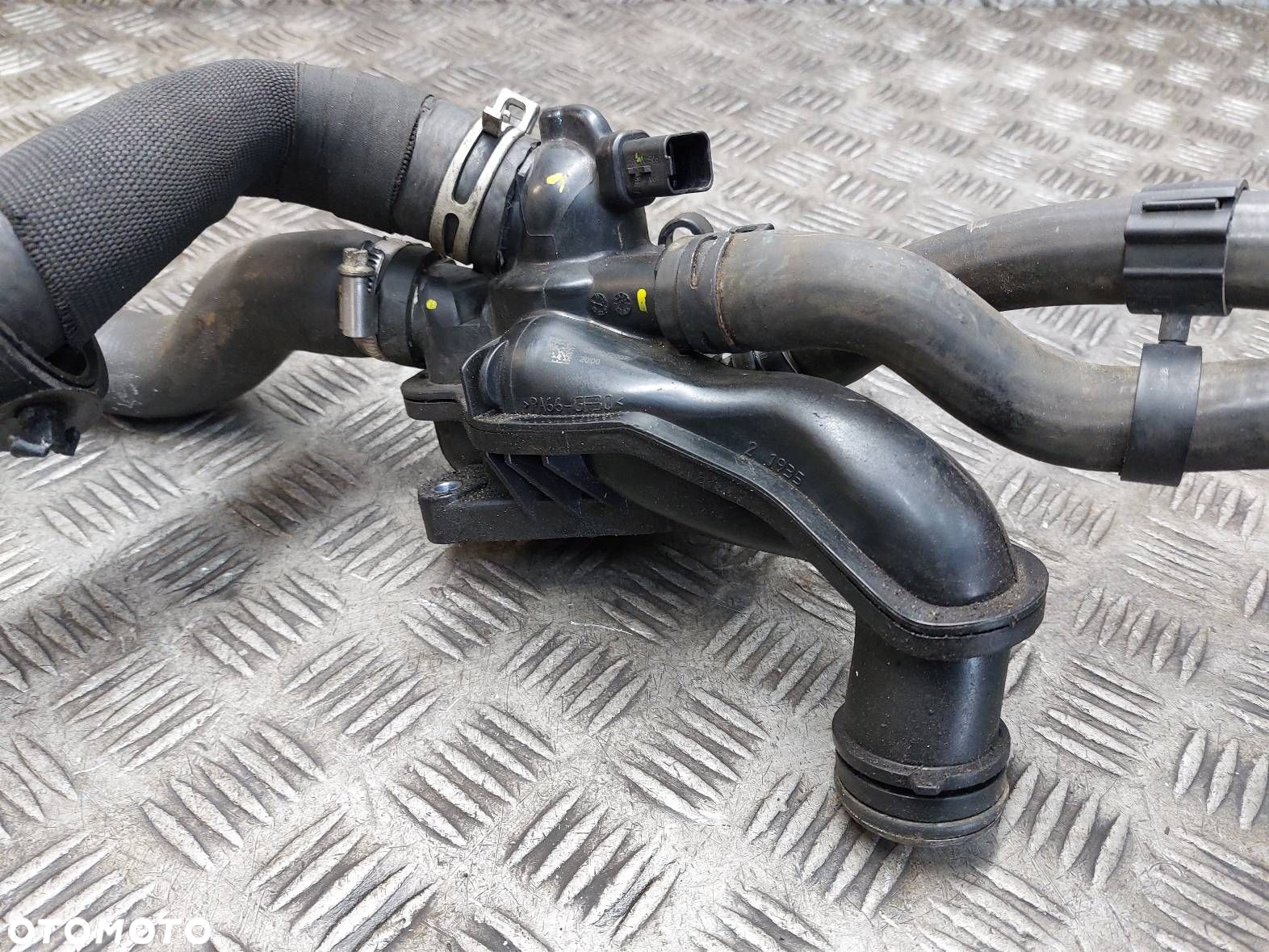 OBUDOWA TERMOSTATU + MAGISTRALA WODY PEUGEOT 207 I 1.4 16V V754184680 - 3