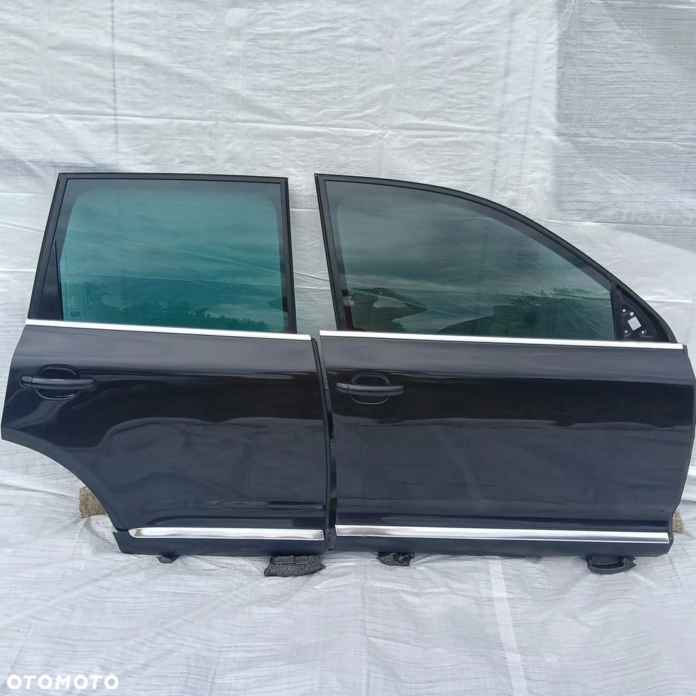 VOLKSWAGEN TOUAREG I DRZWI PRAWE PRAWY LC9Z PRZÓD PRZEDNIE EUROPA PRZEDLIFT - 4