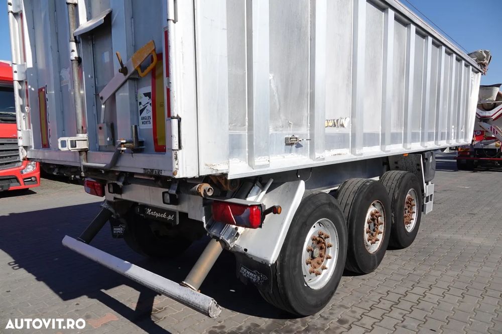 Benalu BASCULANTE ALUMINIU 28 M3 / AXIE LIFTATOR / GREUTATE 5100 KG - 13