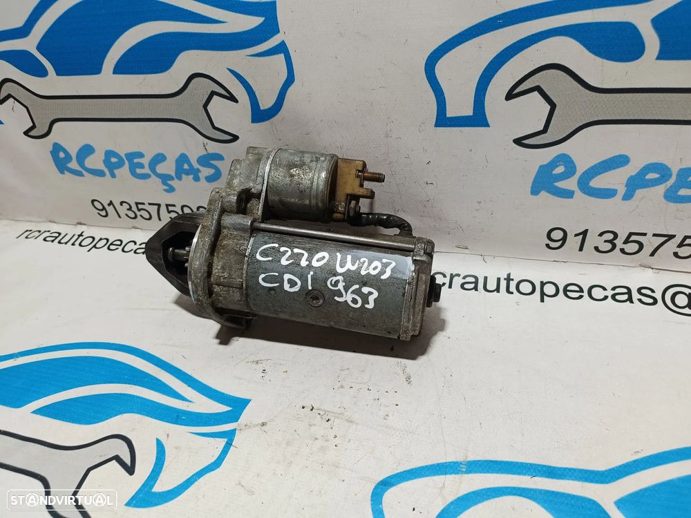 MOTOR DE ARRANQUE VALEO D7R46 626963 0061511301 MERCEDES CLASSE C W203 270 CDI 170CV OM 612.962 - 5