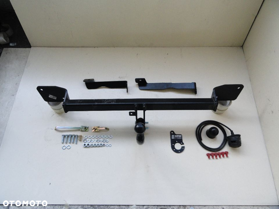 Nowy  Markowy Hak Holowniczy Słupsk + Wiązka + Gniazdo elektr.do Fiat Grande EVO III 3 Punto od 2006 - 6