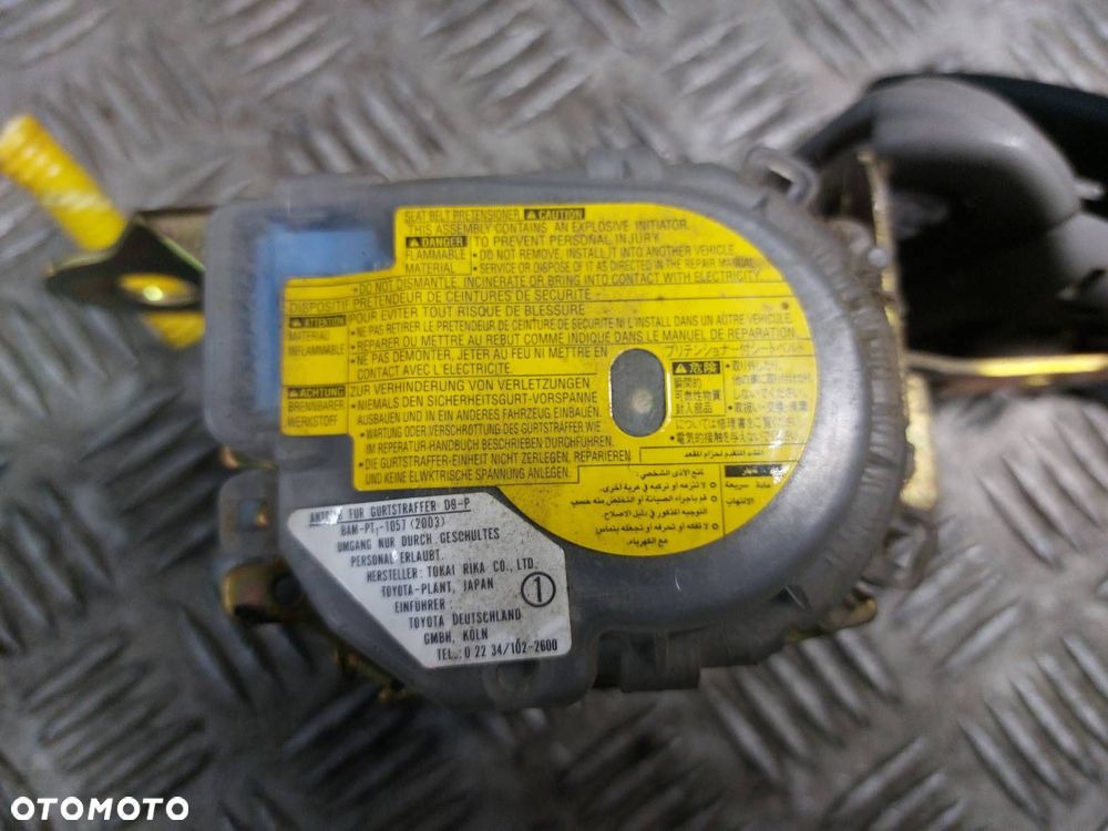 ZESTAW AIRBAG POSTRZAŁOWY KOKPIT TOYOTA RAV4 II - 14