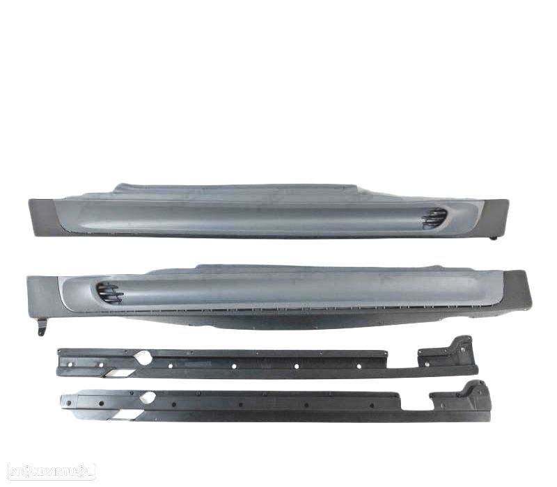 EMBALADEIRAS MINI COOPER S R56 R57 R58 07-13 LOOK JCW ABS - 2