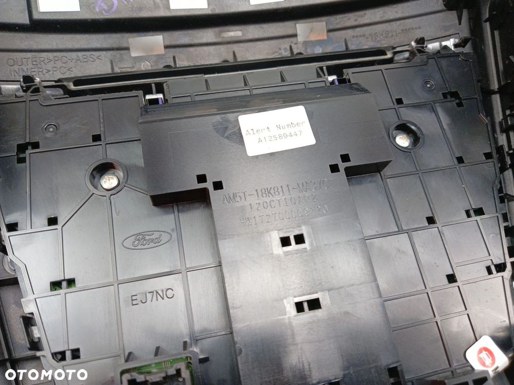 RADIO WYŚWIETLACZ PANEL KOMPLET FORD C-MAX MK2 (2010-2015) 1.0 EcoBoost 125KM BM5T-18B955-CG, AM5T-18C815-RK, AM5T-18K81 - 8