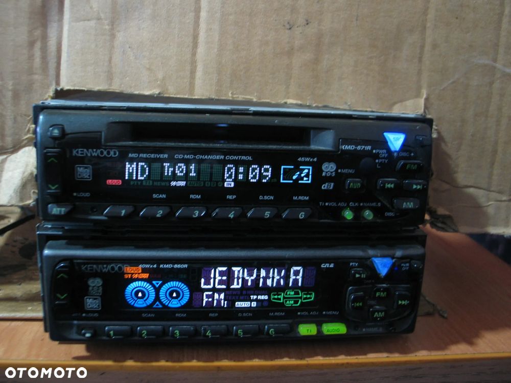 radio radioodtwarzacz minidisc mini disc kenwood KMD-671R KMD-860R - 9