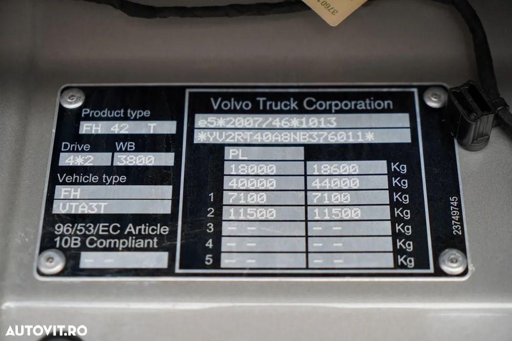 Volvo FH 500 / XXL / I-SAVE / LOWDECK / MEGA / I-PARK COOL / DUPĂ CONTRACTUL DE SERVICE GOLDEN - 37