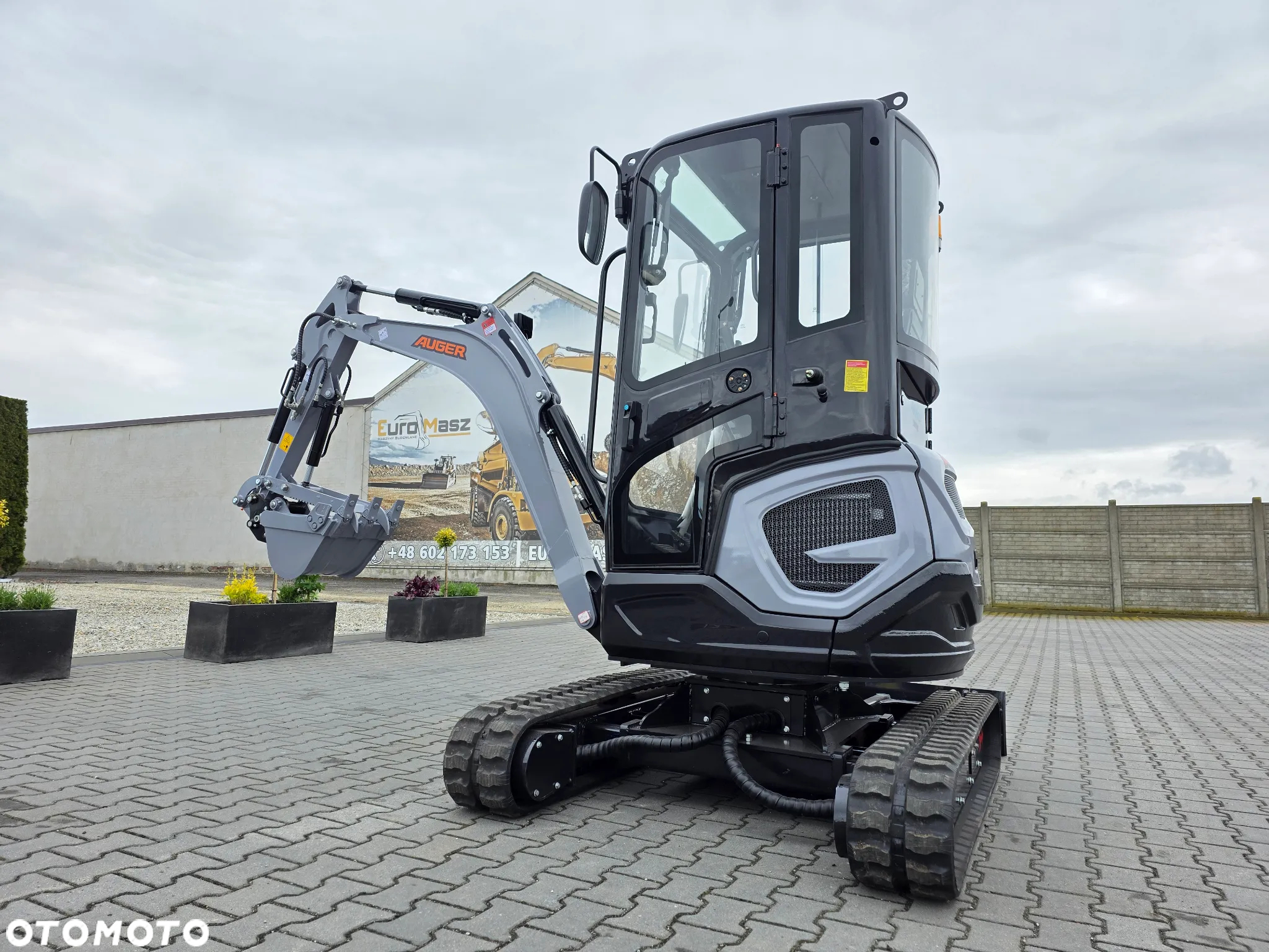 Inny NOWA MINIKOPARKA AUGER 25, WAGA 2100 KG, KUBOTA silnik - 11