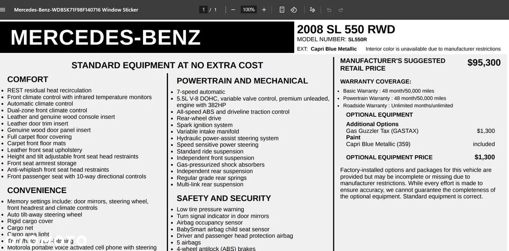 Mercedes-Benz SL 500 - 4