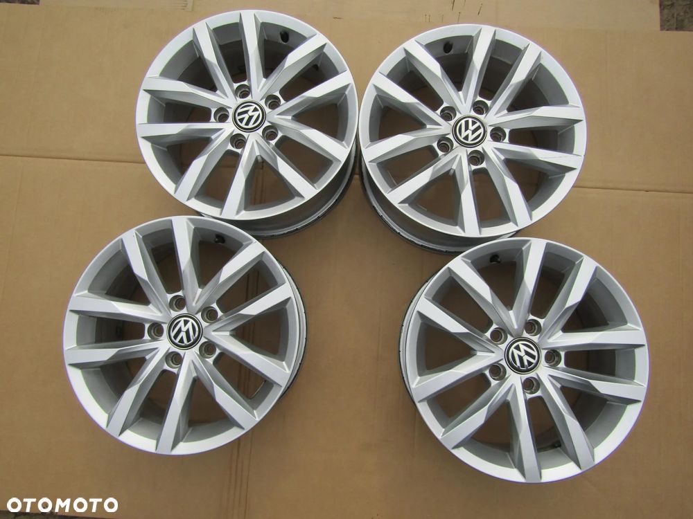 4x Felgi 16 VW T4 Touran Caddy Jetta Golf V VI VII VIII Passat B5 B6 B7 B8 6,5 j 5x112 ET41 / 3Q0601025 - 10