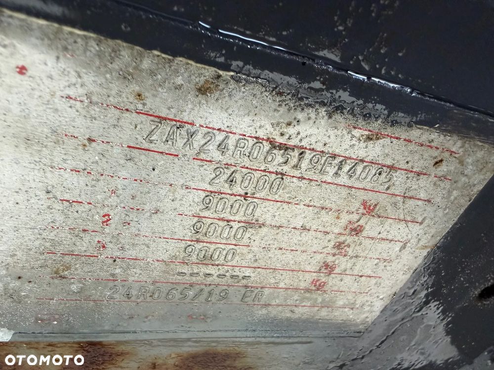 Zorzi Przyczepa Hakowiec Wywrotka do Przewozu Kontenerów 6,50 m - 7,00 m - 11