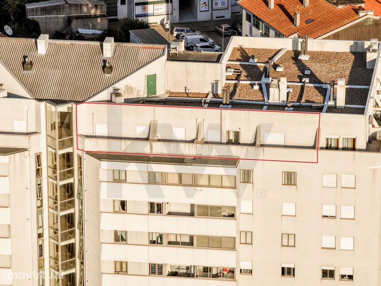 Apartamento T2 | Último piso | 4 Varandas | Vista-mar | Box | VNGaia - Grande imagem: 5/26