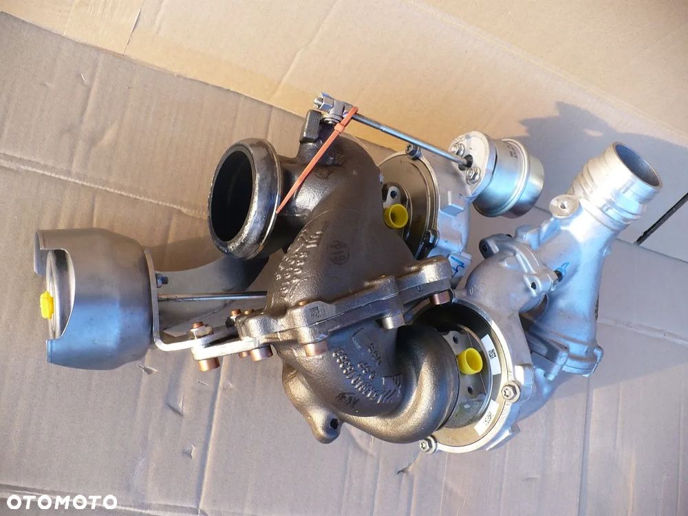 MERCEDES 2.2CDI BI TURBO A6510901186 TURBINY ORYG - 4