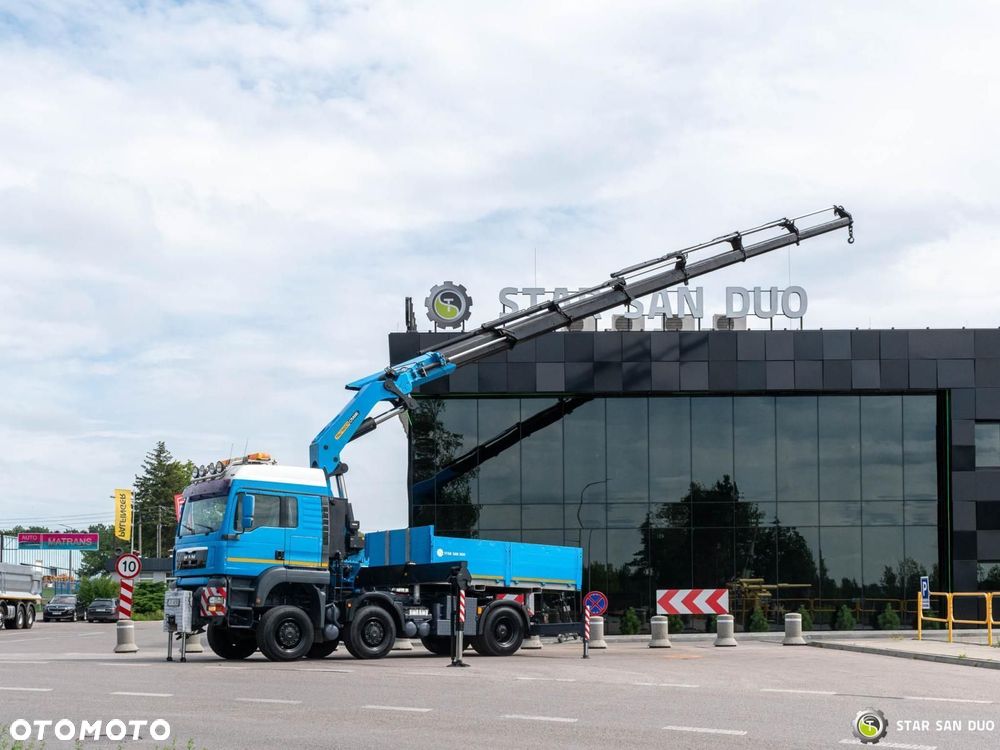 MAN TGA 33.480 6x6 PALFINGER PK 60002 HDS Żuraw Siodło Ciągnik - 11