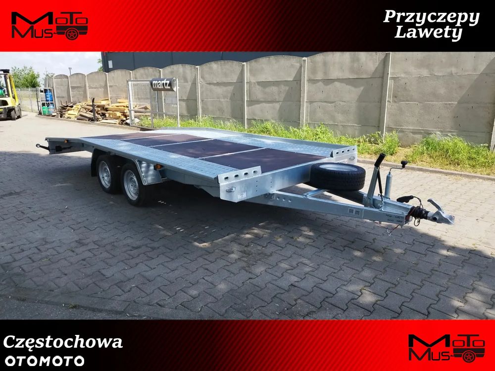 Niewiadów Laweta Niewiadów Boro Jupiter 4.5x2 raz łamana wypełniona koła 195r13c - 1