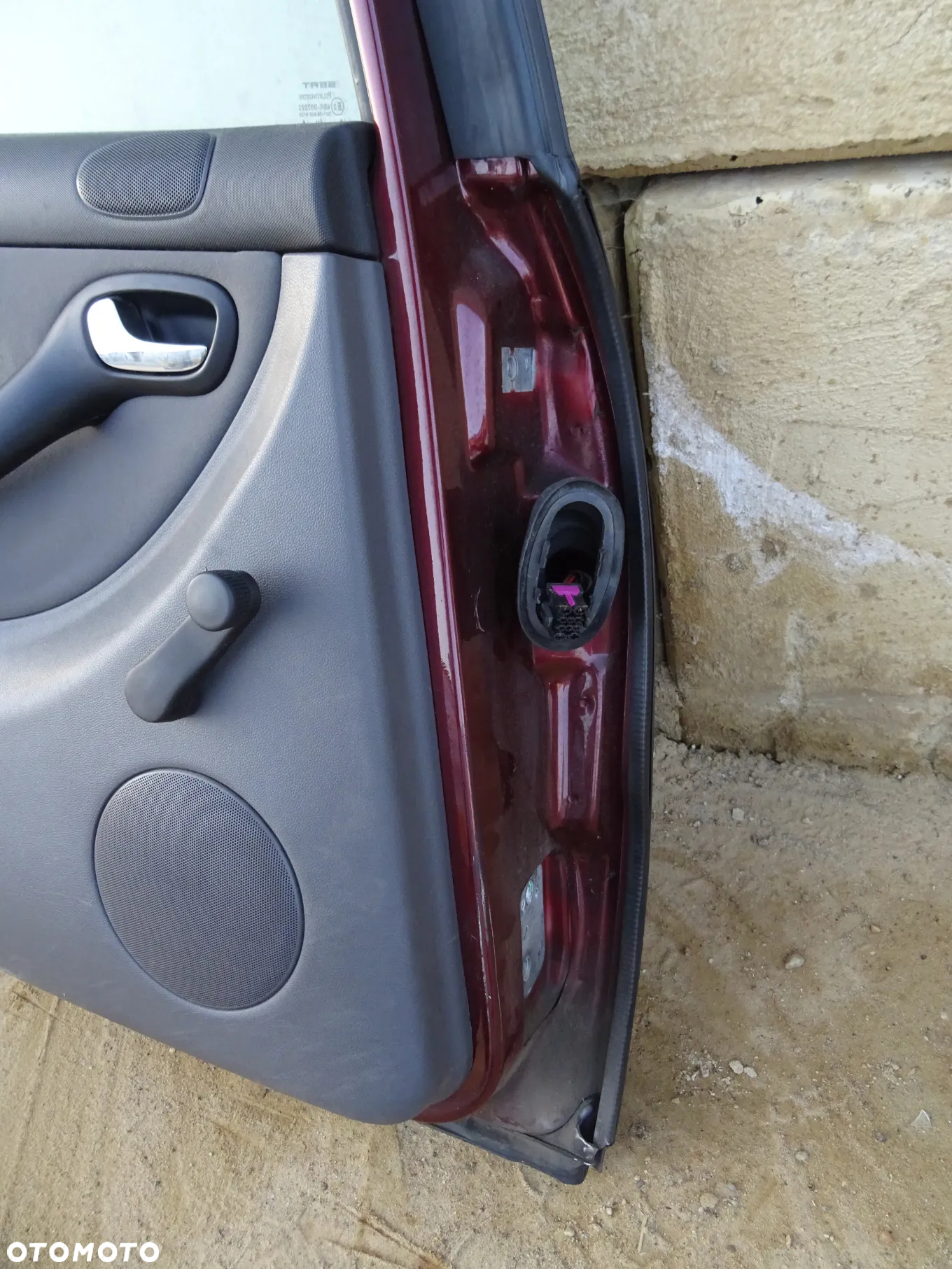 Drzwi lewe tył Seat Toledo II / Leon I LS3W (gołe) - 9