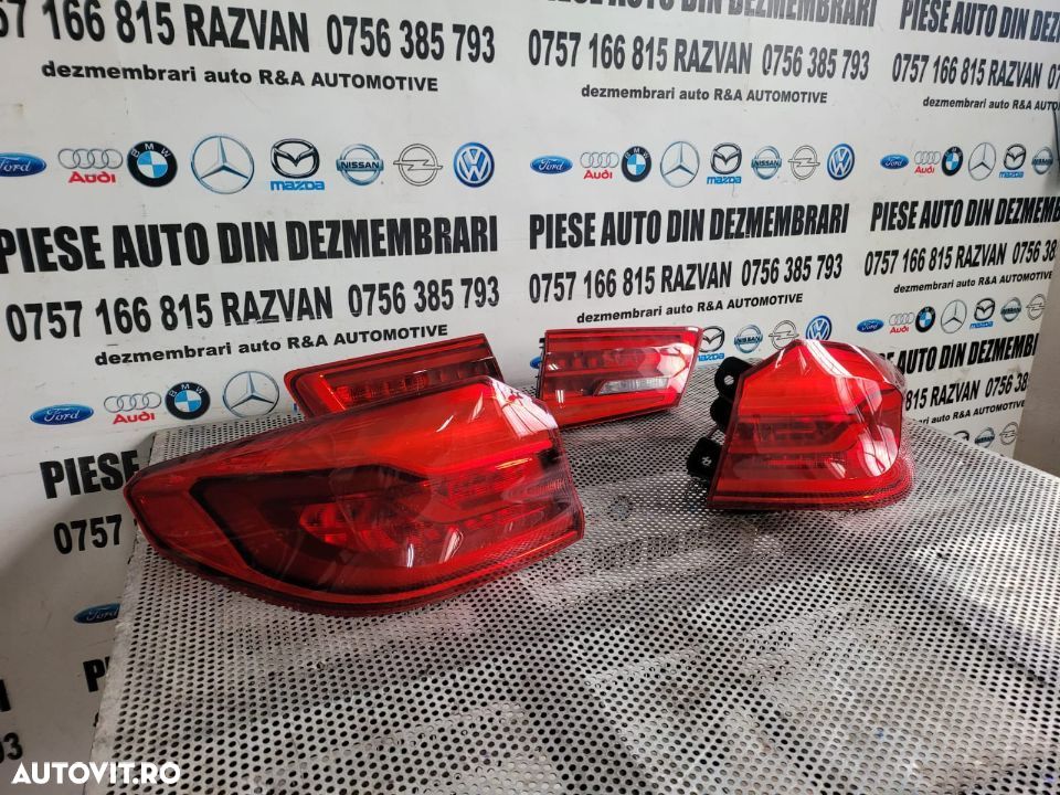 Stopuri Lampa Stop Tripla Stanga Dreapta Aripa Portbagaj Bmw G30 Originale - 3