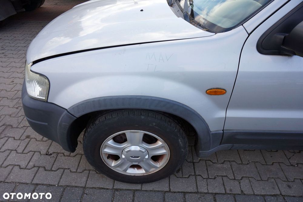 MASKA ZDERZAK BŁOTNIKI LAMPY ESCAPE I MAVERICK II  TL  FORD 2001-2007 SREBRNY PRZÓD KOMPLETNY - 8